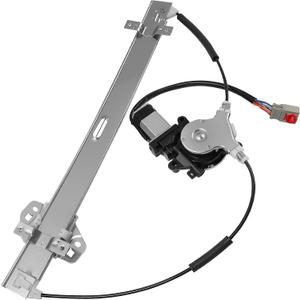 741-302 Front Left Driver Side Power Window Regulator with Motor Assembly Compatible with Honda CRV 2002 2003 2004 2005 2006, Replace OE 72250-S9A-A02, 72250-S9A-A03, 125-58969L, HO1350111, 660114