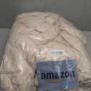 MUXHOMO 7 Pieces Full Comforter Set, Soft Bed in a Bag Full Size, All Season Bedding Set with Comforter, Flat Sheet, Fitted Sheet, Pillowcases & Shams, Beige