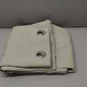 H.VERSAILTEX Blackout Patio Curtains 100 x 84 Inches for Sliding Door Extral Wide Blackout Curtain Panels Thermal Insulated Room Divider - Grommet Top, 7' Tall by 8.5' Wide - Light Sage