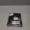 TONIFUL 30Pcs 18 Inch Black Hot Pink Balloons Black Rose Pink Heart Shape Foil Mylar Banners Decoration for Birthday Valentine's Day Wedding Bridal Shower Anniversary Engagement Party Supplies