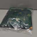 Horaldaily Christmas Tablecloth 6084 Inch Oval, Winter Stars Trees Green Washable Seasonal Table Cover for Party Picnic Dinner Decor