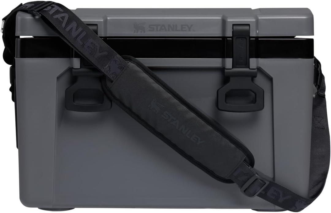 STANLEY Outdoor Hard Cooler with Strap, 24 qt, Black
