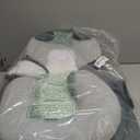 Baby Feeding Pillow, Anti Overflow Feeding Pillow for Reducing Spit-Up, Safety Nursing Pillow, Baby Lounger Reflux Wedge Breastfeeding, Removable top and Bottom (60*40*18 cm, Grey)