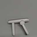 Door Lever Lock (2 Pack)  Prevents Toddlers from Opening Doors  Easy One-Hand Operation for Adults  Durable ABS with 3M Adhesive Backing  No Tools Needed for Install (White)