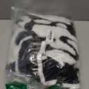 ThusFar Women Fashion Button Down Colorblock Cardigan Sweaters Fall Slim Crop Outwear Open Front Knit Coat Streetwear (Small, Typed-black)