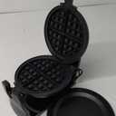 BELLA Classic Rotating Belgian Waffle Maker with Nonstick Plates, Removable Drip Tray, Adjustable Browning Control and Cool Touch Handles, Black