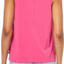 Eddie Bauer Women's Women's Petite Departure Crew Neck Tank (Pink, XS)