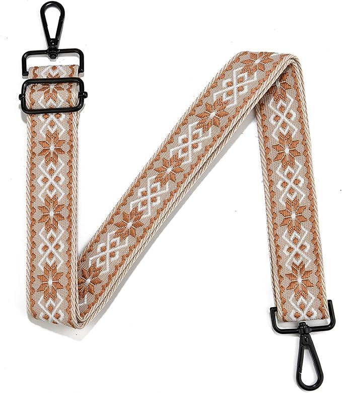 Crossbody Straps for Purses Silver Hardware Purse Strap Wide Shoulder Strap Adjustable Replacement