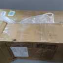 YADAQE Baby Cradle, Freestanding Bedside Bassinet, 3-in-1 Convertible Bassinet with 360 Swivel Wheels, 2026 New Model Adjustable, Easy-Fold Portable Neutral Baby Newborn Bassinet (Dark Gray), Crib