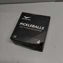 Warping Point Indoor Pickleball Balls, 4 Pack 26 Holes Orange PickleBalls, Meet USAPA Specifications, High Bounce Durable Practice Pickle Ball for Beginners Intermediate Player