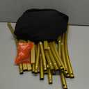 6.6FT Round Spandex Fitted Wedding Arch Cover for Circle Arch Stand, Thick Spandex Fabric Adjustable Round Arch Backdrop Cover for Wedding Birthday Party Baby Bridal Shower Decor（Black）