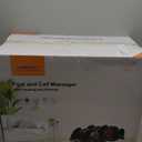 Foot Massager with Heat, FSA Eligible HSA 3-Heating Shiatsu Foot Massager for Circulation and Pain Relief, Deep Kneading Rolling for Calf-Feet-Arm Relaxation, Plantar Fasciitis, Neuropathy (Red)