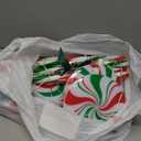 ElectricWise 6 Pack Christmas Lollipop Pathway Lights Outdoor with Bows, 22.8" 120 LED Peppermint Candy Cane Lights 8 Modes Timer Waterproof for Xmas Garden Yard Outsides Decoration (Green Red White)