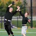 Flag Football Belts, 14 Player White Flag Football Set with 42 Flags for Adult Youth Kids Training