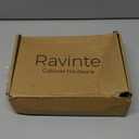Ravinte 30 Pack Solid 5 Inch Center to Center Slim Square Bar Drawer Handles Kitchen Cabinet Handles Drawer Pulls Kitchen Cabinet Hardware Kitchen Handles Champagne Bronze Cabinet Pulls
