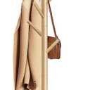 Wooden Coat Rack, Free Standing Coat Rack with 8 Hooks 3 Adjustable Heights for Clothes, Hats, Handbags, Coat Tree Easy Assembly for Entryway, Bedroom, Hallway, Office (New Nature) (1PC)