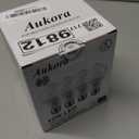 Aukora Motion Sensor Light Bulbs 4-Pack, 12W (100-Watt Equivalent) E26 Motion Activated Dusk to Dawn Security Light Bulb Outdoor/Indoor for Front Door Porch Garage Basement Hallway Closet(Warm White)