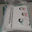 Dark Purple Faux Fur Comforter Cover Set Ultra Soft Plush Bedding Sets (1 Duvet Cover + 2 Pillow Cases) Zipper Closure (Queen, Dark Purple)