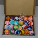 24 Pack Pop Fidget Toys Bulk 3D Stress Ball Toy, Party Favors for Birthday, Sensory Toys Bulk Squeeze Toys, Stress Relief, Easter Basket Stuffers, Classroom Prizes Stocking Stuffers for Adults Toddler