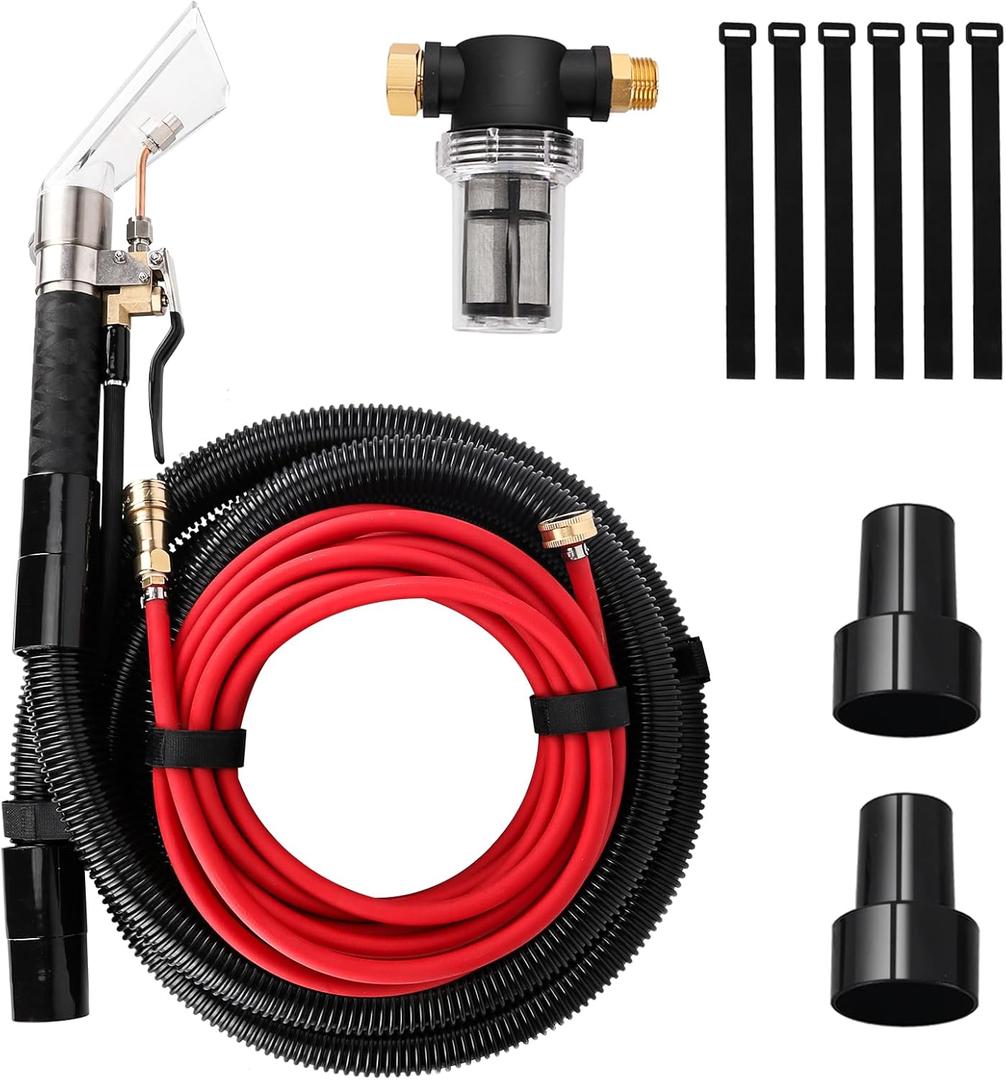 Betterextractor Hose Kit Extractor Universal Attachment for Shop Vacuum (Detailing Vacuum Head A)