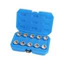 10PCS Wheel Locking Nut Key Kit for Land Rover Discovery & Defender & Range Rover 1998-2006, Nut Socket Adapter Set, Anti-Theft Lug Nut Removal Tool, Anti-Theft Screw Remover