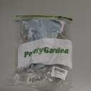 PRETTYGARDEN Women's Faux Leather Tube Tops 2025 Summer Strapless Asymmetrical Ruched Bandeau Shirts Going Out Club Outfits (M)