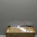 Toilet Paper Holder Stand for Small Bathroom Storage:Skinny Bathroom Storage Cabinet for Small Spaces Tiny Apartment (29.9H inch, Black/Walnut)