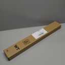 DEZ FURNISHINGS Cordless 1" Mini Blind with Flexible Slats, 23" W x 48" H, Pearl White