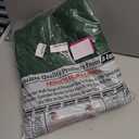 Smooth Solid Color Faux Leather Sheets Roll 12"X53" (30cmX135cm),Very Suitable for Making Crafts, Leather Earrings, Bows,Sewing (Green)