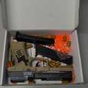 Automatic Shell Ejecting Toy Gun, Fidget & Shooting Game, Realistic Toy Pistol with 120 Soft Bullets, 18 Shells & 2 Magazines, Ideal Gift for Halloween Christmas(Sand)