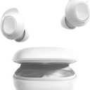 Samsung Galaxy Buds FE True Wireless Bluetooth Earbuds, In-Ear Secure Fit, Noise Cancelling, Auto Switch Audio, Touch Control, Built-in Voice Assistant, White [US Version