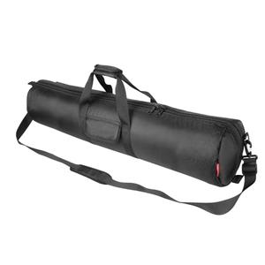 HEMMOTOP Tripod Carrying Case, 39x8.3in All Sides Thick Padded Tripod Bag with Shoulder Strap and Handle, Heavy Duty Light Stand Bag with Two Zippered Pockets for Pool Cue, Speaker Stand -R10021 (Black)