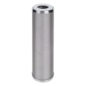 Amwater Stainless Steel Cleanable Wire Mesh Filter Cartridge 10”Length,2.5"OD(10 Micron)