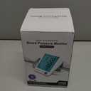 Blood Pressure Monitor-Automatic Blood Pressure Machine XL Cuff for Big Arms 13-21-Medium/Large Cuff 9"-17" Extra Large Backlit LCD Two User 1000 Mem (Blue