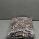 Hutha 8x10 Shag Large Area Rugs for Living Room, Brown and Beige Modern Super Soft Bedroom Carpet, Moroccan Luxury Geometric Plush Fluffy Rug for Kids Nursery Girls Room Indoor Home Decor