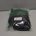 SOLY HUX Women's Plus Size Square Neck Sleeveless A Line Bubble Dress Y2k Mini Dresses Plain Black 0XL