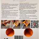 3 x Silicone Caulking Tool,Sealant Finishing Tool,Silicone applicator effective sealing tools for Kitchen,Bathroom,Joint,4 different sections 4.6.10.16mm developed and produced by Innovatco in Canada