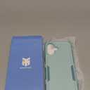 for iPhone 16 Case [Shockproof] [Dropproof] [Heavy Duty Protection] [Pocket-Friendly] Slim & Tough Non-Slip Protective Phone Cover for iPhone16 6.1inch, Mint Green