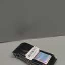 Funfery 100 pcs Black Mylar Holographic Bags Packaging Bags,Clear Resealable Bag Foil Pouch Bag for Food Storage and Lipgloss,Jewelry,Eyelash Packaging for Small Business(2.4x3.9Inch)