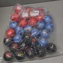 JolliLudo 30 Pcs Spider Party Favors Stress Balls 2.5'' Spider Web Soft Foam Squeeze Ball Sensory Fidget Toys Gifts for Kids Birthday Party Supplies, Girl Boy Gifts, Finger Exercise