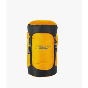 Frelaxy Compression Sack, 40% More Storage! 11L/18L/30L/45L/52L Compression Stuff Sack, Water-Resistant & Ultralight Sleeping Bag Stuff Sack - Space Saving Gear for Camping, Hiking (Orange, M)
