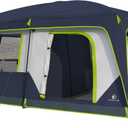 LET'S CAMP 10 Person Tent, Large Family Camping Tent, 2 Rooms with Divider
