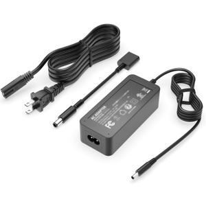 Charger Fit for Dell Inspiron 15 14 17 13 11 3000 5000 7000, Fit for Latitude, Vostro, XPS Series (Safety Certified by UL) 65W 45W Round Tip