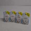 Febreze Plug In Air Freshener Fade Defy Plugs, Scented Oil Warmer- Pack of 4