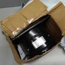 8 Inch Garage Ventilation Fan, Heavy-Duty Metal Exhaust Fan with High Airflow & Low Noise, Suitable for Garage, Workshop, Shed & Utility Room, Black