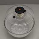 OXO Good Grips Salad Spinner | Lettuce Spinner | Fruit Washer | Fruit Washing Bowl with Strainer | Vegetable Cleaner | Salad Cleaner | Lettuce Washer | 6.22 Quart Capacity