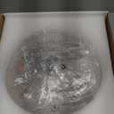 Plug in Pendant Light, 14Ft Cord Clear Glass Shade Hanging Light, Industrial Pendant Light for Dinning Room On/Off Switch Hanging Lamp Plug in, Bedroom and Kitchen Island