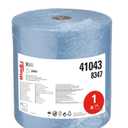 WypAll PowerClean X80 Cloths Heavy Duty Wipes (41043), Jumbo, Extended Use Towels, Blue (1 Roll of 475 Sheets, 475 Sheet Total)