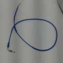 NIBBI High Performance Motorcycle Throttle Cable Adjustable GY6 Scooter Throttle Cable Flat Slide Carburetor Throttle Cable Red 185CM Fit Yamaha TaoTao Kymco SYM GY6 Scooter 125 150 Moped (blue)