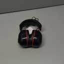 Bluetooth 6.0 Hearing Protection Headphones with 120H Working Time, 30dB SNR, Superior Stereo Sound Quality, Larger Buttons for Easy Operation, Safety Ear Muffs for Lawn Mowing, Workshops (Black)